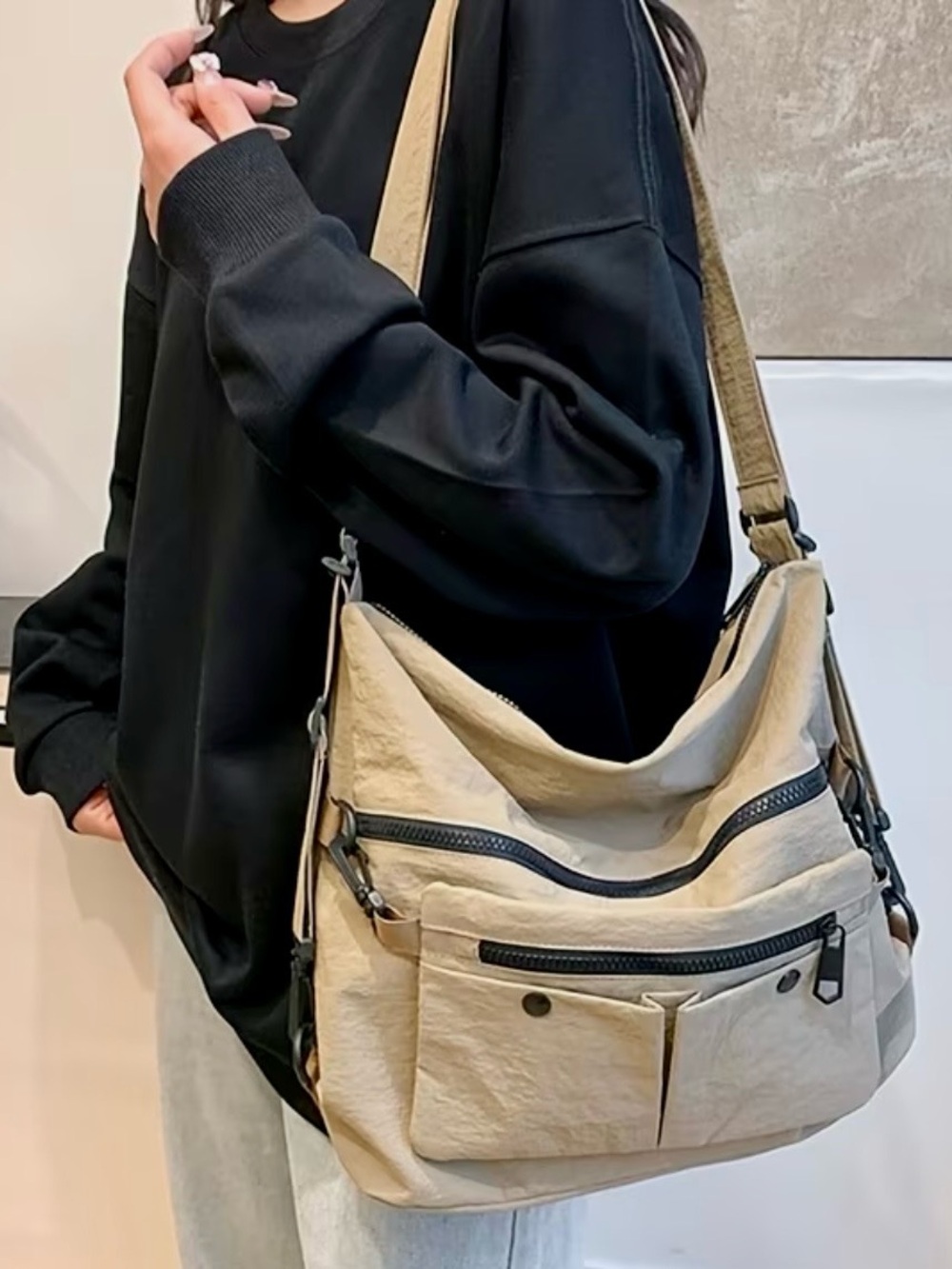 Boutique! 2 in 1 Convertible Crossbody and Shoulder Bag